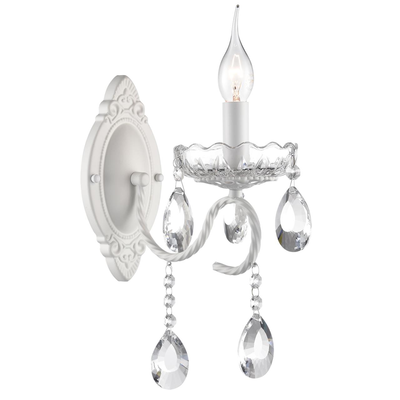 Бра 23*37 см, 1*E14 Lumion Snow 8189/1W белый