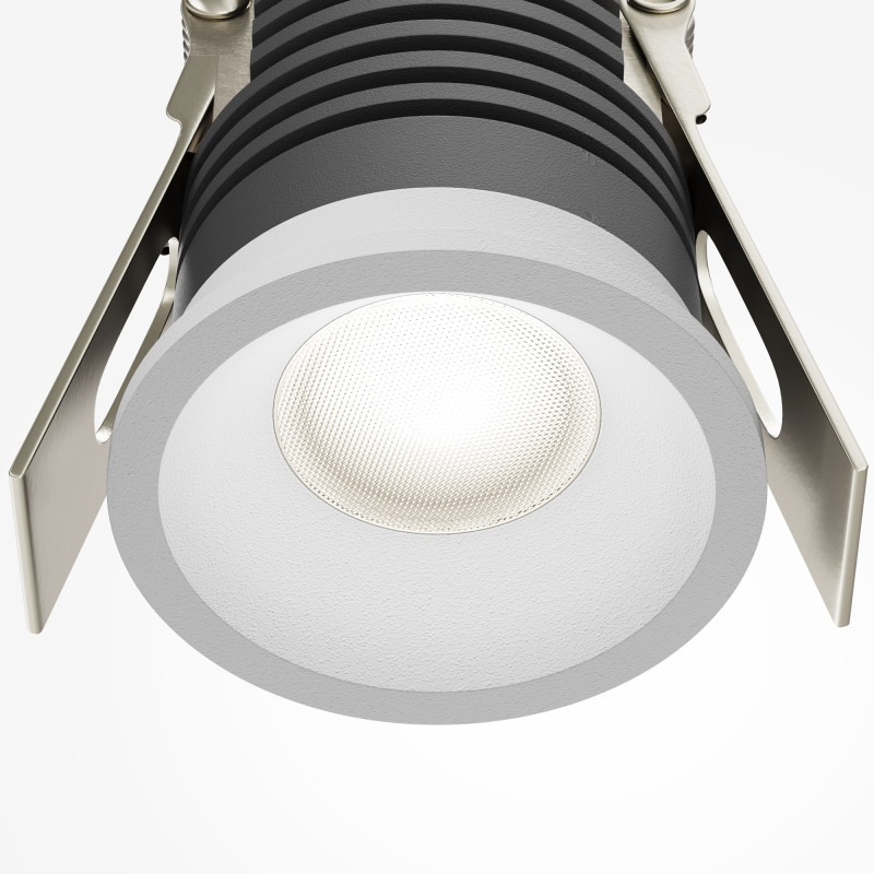 Встраиваемый светильник 3,9*3,9*5,1 см, LED, 7W, 4000К, Maytoni Technical MINI DL059-7W4K-W белый