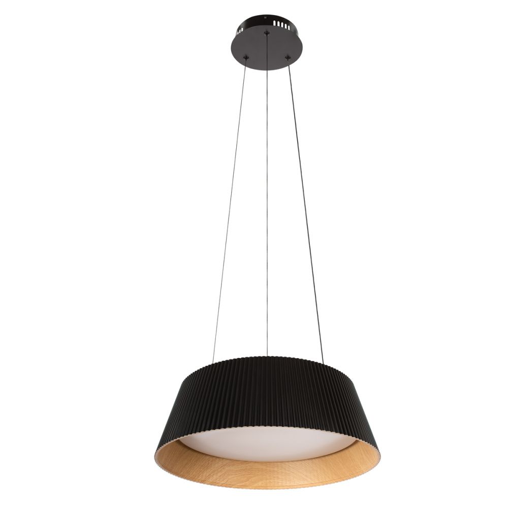 Подвесной светильник 46 см, 24W, 4000K, Loft IT Evans 10224P Black, черный