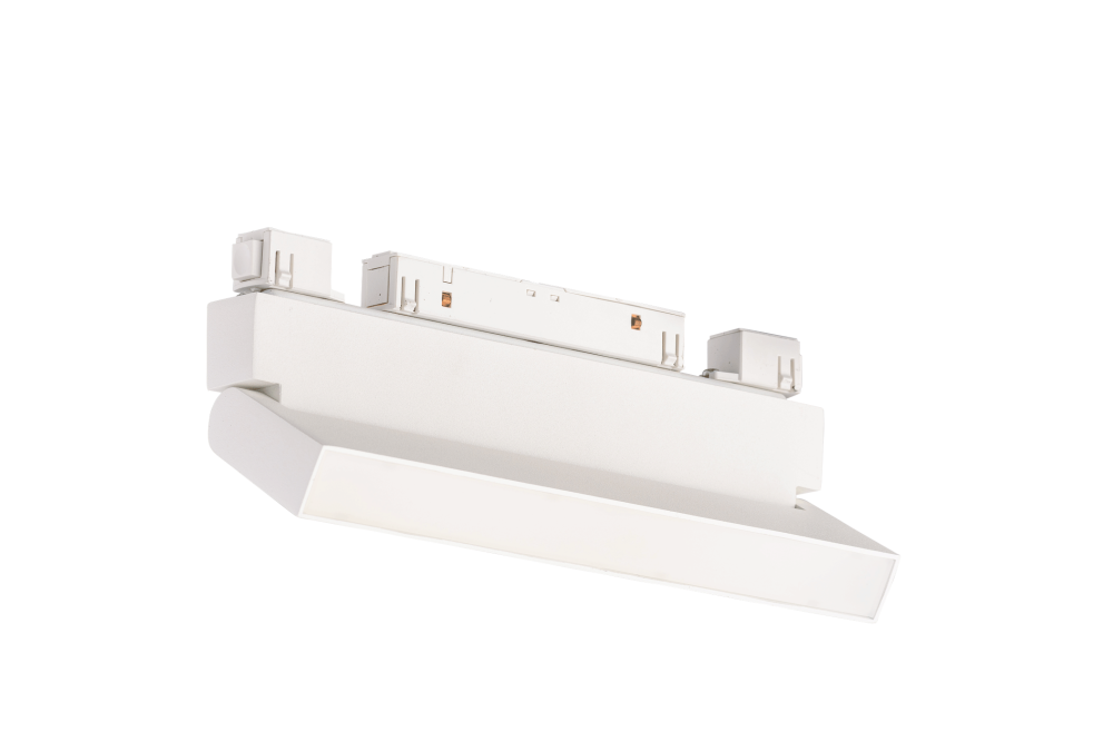 Светильник для магнитного шинопровода L219 x W22 x H108, мм, 12W(42Лм/Вт) 4000K, SANDY WHITE (Белый) Sfera Sveta 106CX 12W4K-W Свет-ник для магнитного шинопровода
