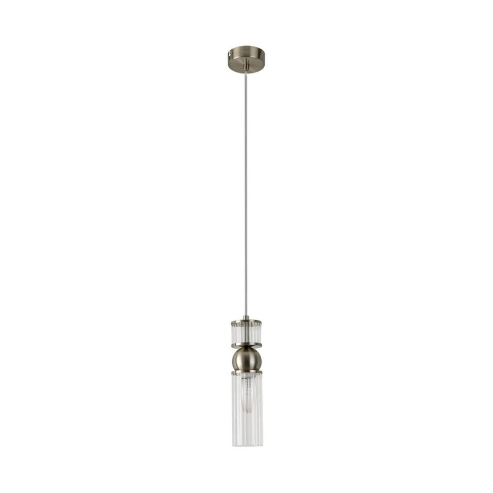 Подвес *8*222-222 см, 1*E14*40W, Lumion Denver LUM8277/1A, стальной; серебристый