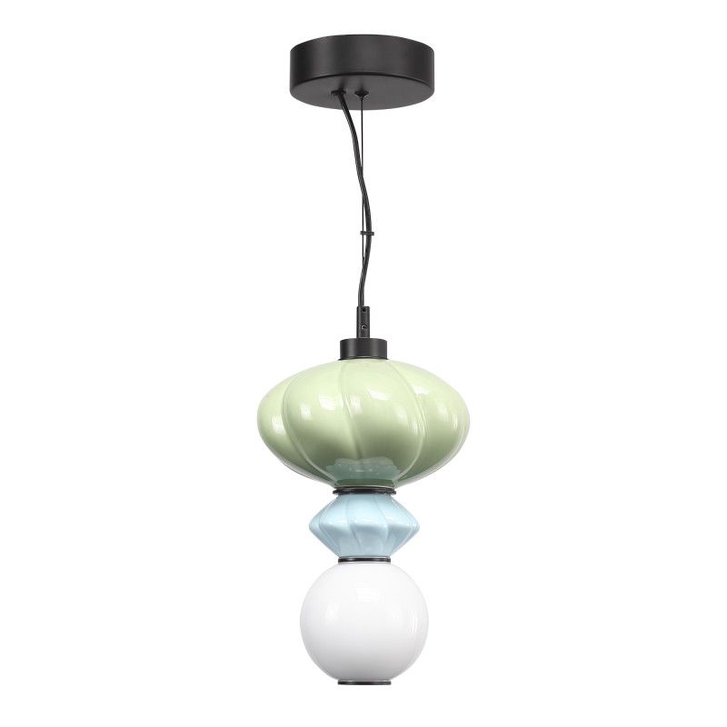 Подвесной светильник *20*-200 см, 1*LED, 8W, 3000K, ST-Luce Florentini SL6134.403.01, черный