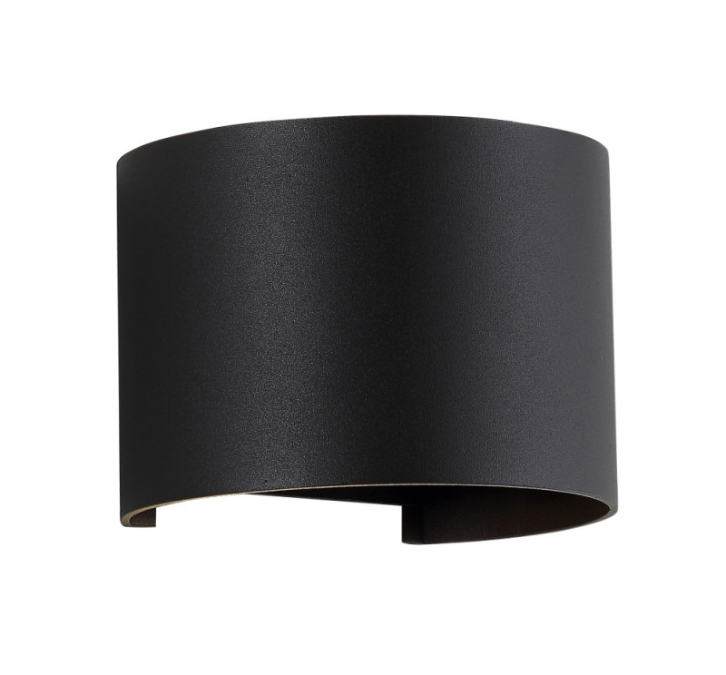 Бра 14*12 см, 2*3W, 3000K, Crystal Lux CLT 530W BL Черный