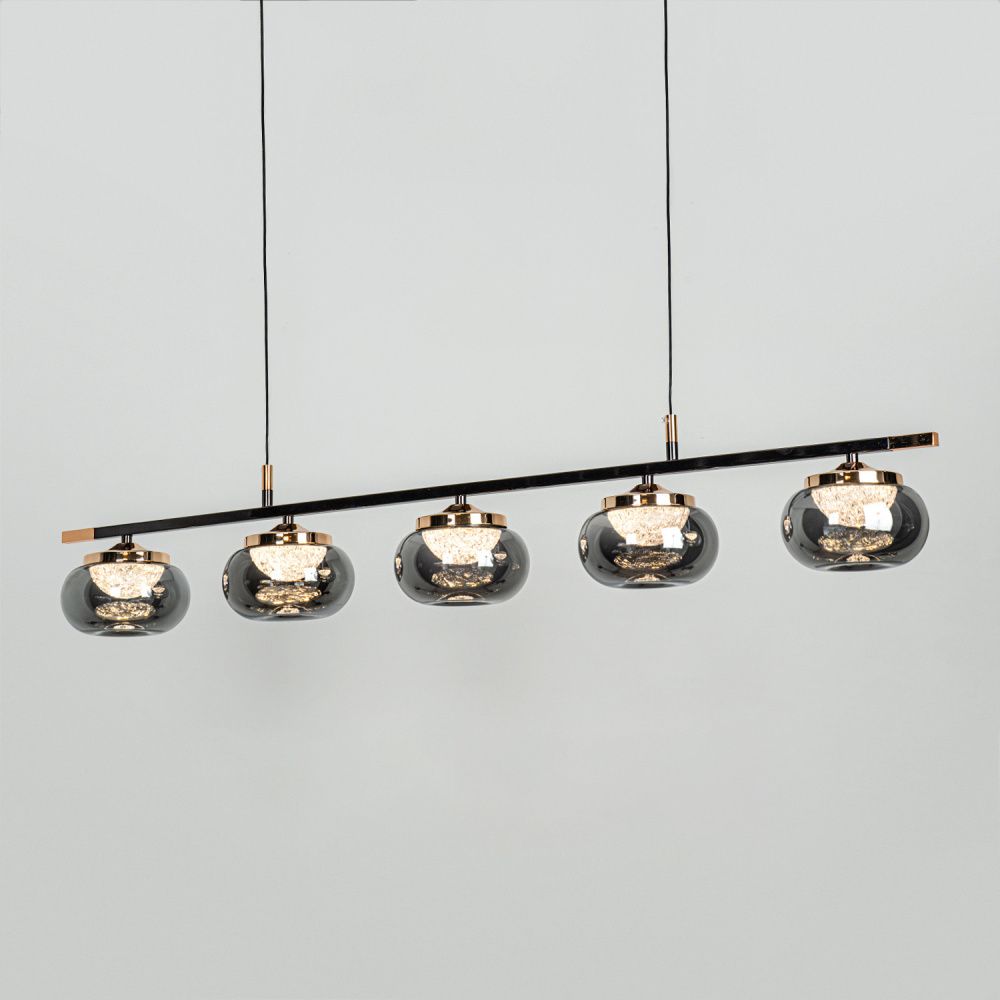 Светильник 105*15*-15 см, *LED*35W, 3000-6000K, Modestyle  MS.2525.1050, Чёрный, Золото