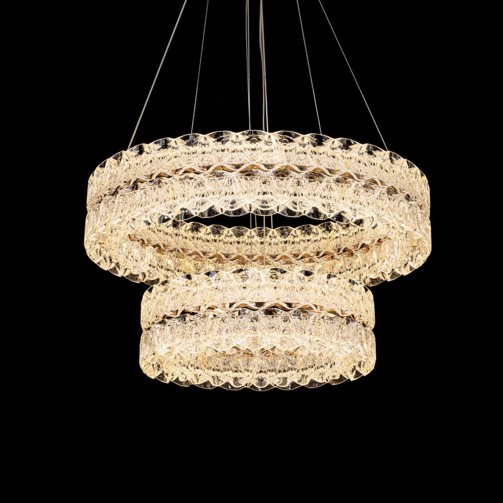 Люстра *60*13 см, LED*75W, 3000-6000K, Modelux  ML.8185.600.400 GD, Золото