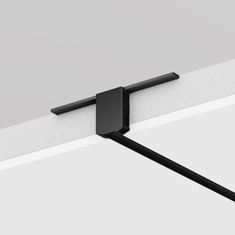 Шинопровод встраиваемый 200*5*1,5 см, Maytoni Technical  Busbar trunkings Levity TRX184-122B черный