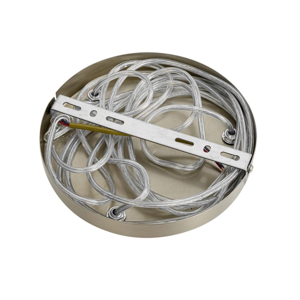 Подвес 22*22*222-222 см, 3*E14*40W, Lumion Denver LUM8277/3A, стальной; серебристый