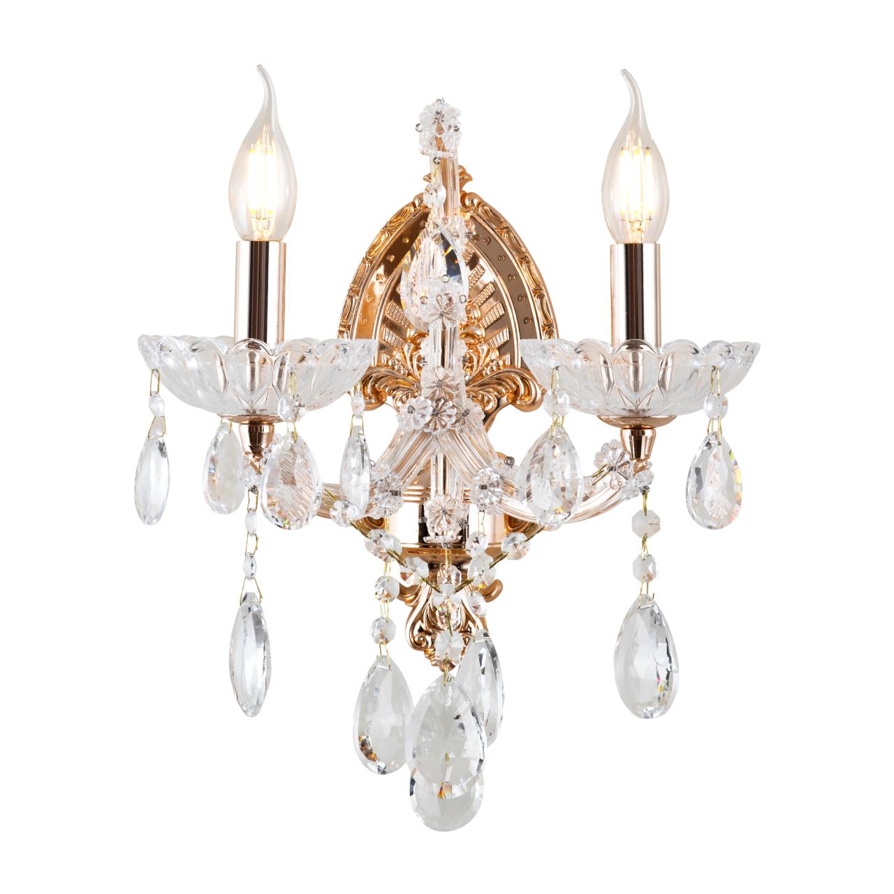 Бра 25*28*36 см, Е14 2x40W, Золото MODELUX ML.7003.2P