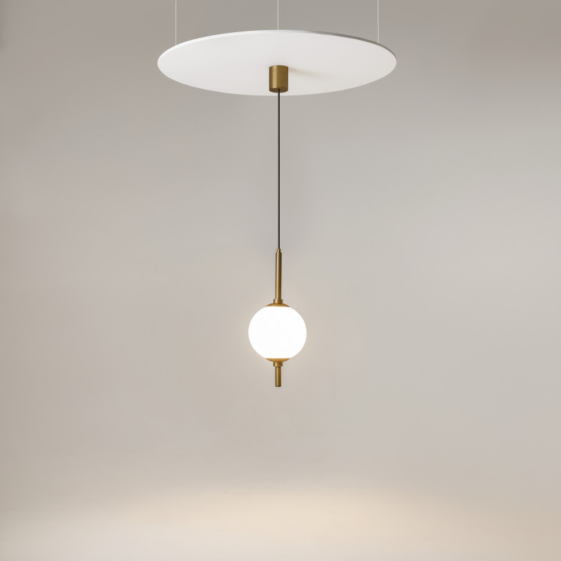 Подвесной светильник 63*351 см, LED*7W, 3000 К, The Sixth Sense Z020PL-L6BS3K Maytoni, Латунь