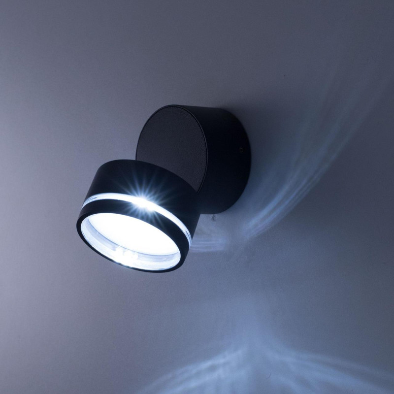 Уличный светодиодный светильник Citilux CLU0008R, LED 6W, 4000K, черный, диаметр 9 см