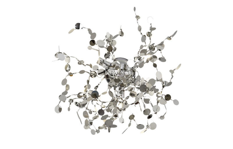 Бра Crystal L ux GARDEN AP-PL3 D400 CHROME Хром