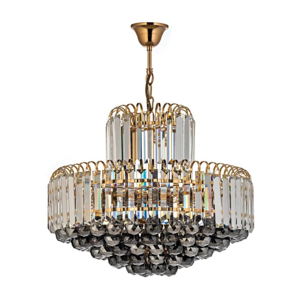 Люстра подвесная *47*35 см, 8*E14*40W, Arti Lampadari Ovada Ovada E 1.5.50.101 G, золотой