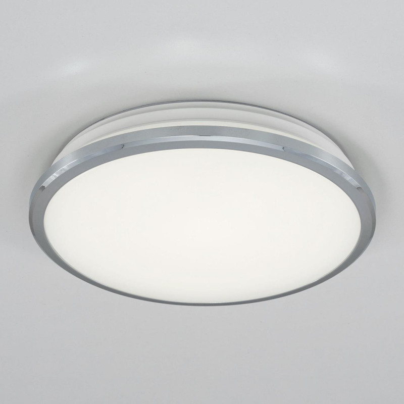 Светильник для ванной, диаметр 28 см, 16W, 4000К CL702161N Citilux ЛУНА, IP54, LED 16W, Хром