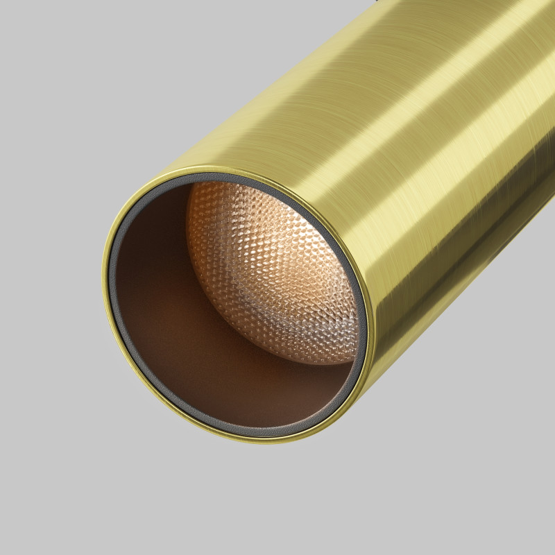 Спот 5,2*5,2*15,8 см,  LED, 12W, 3000К, Maytoni Technical FOCUS LED C053CL-L12W2.7K-W-BS латунный