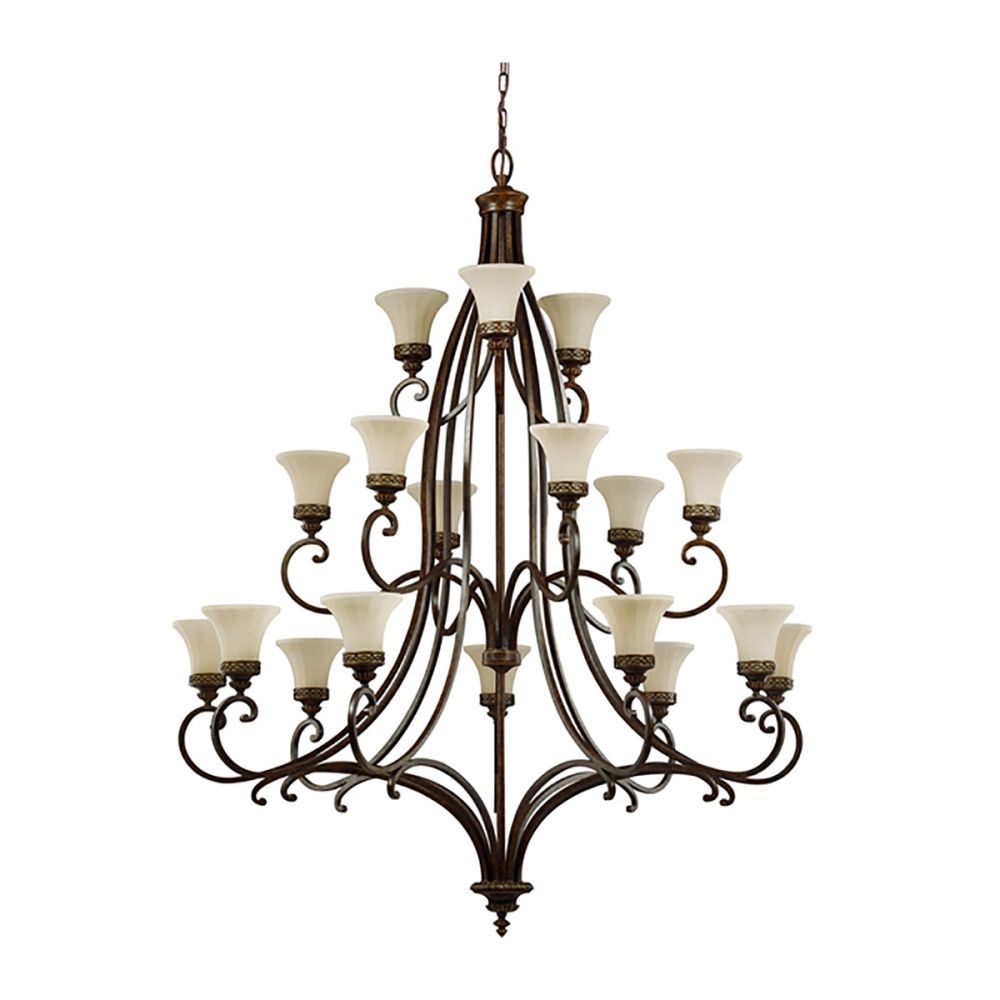 Люстра *137*178-465 см, E27*100W, Natural Concepts Feiss Drawing Room PV1-OB, коричневый