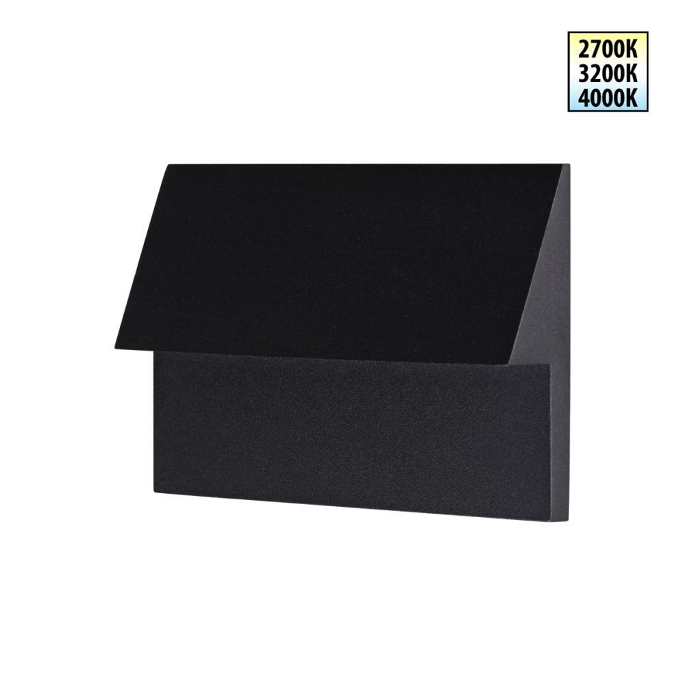 Подсветка для лестниц с переключателем цв. температуры 13 см, 3W, 2700-4000K, Novotech 359725, черный