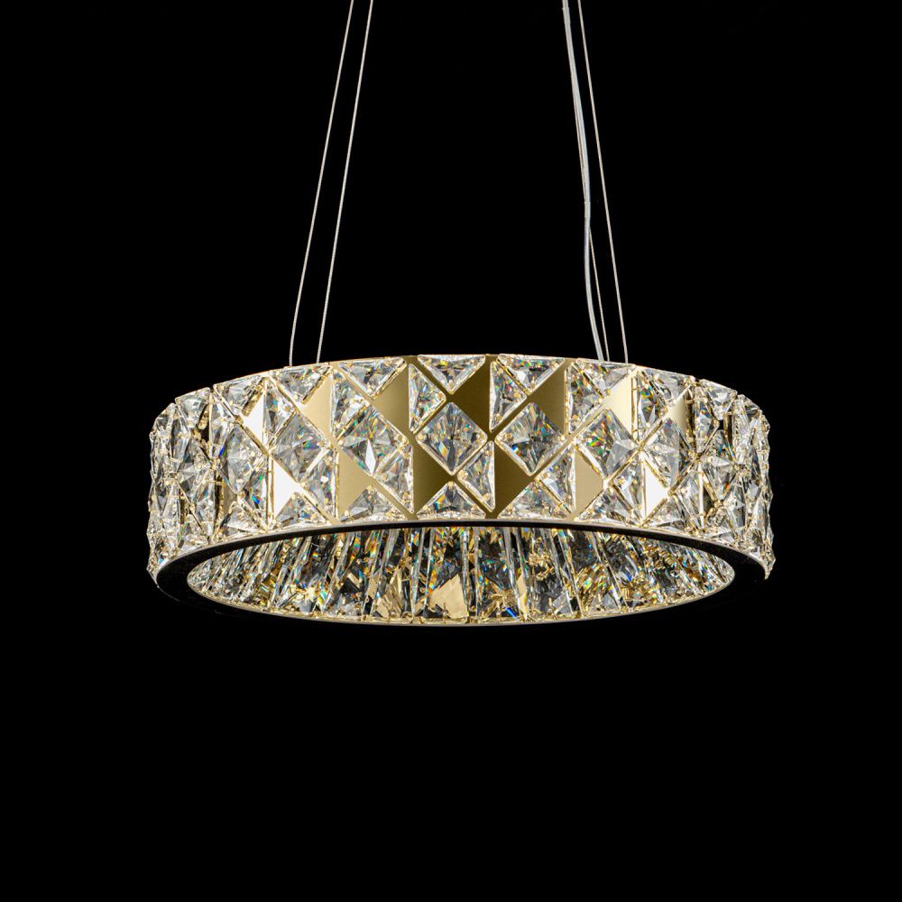 Люстра *40*10 см, LED*39W, 3000-6000K, Modelux  ML.335.400 GD, Золото