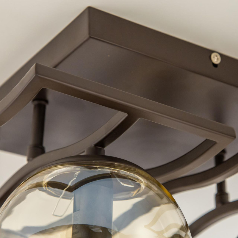 Светильник Citilux Бриз CL106265, коричневый