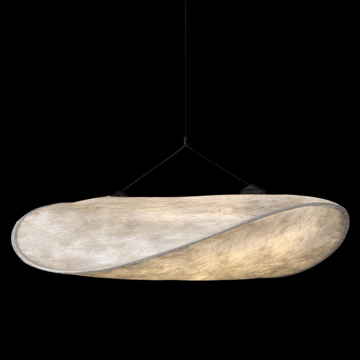 Подвесной светильник 80 см, 8W, 3000K, Loft IT Tense 10347/L, черный