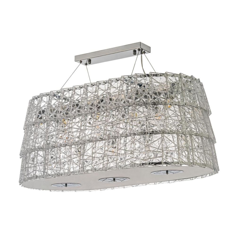 Подвесной светильник *50* см, 15*E14*40W, Dio D`arte Dello Dello E 1.5.90x50.100 N, никель