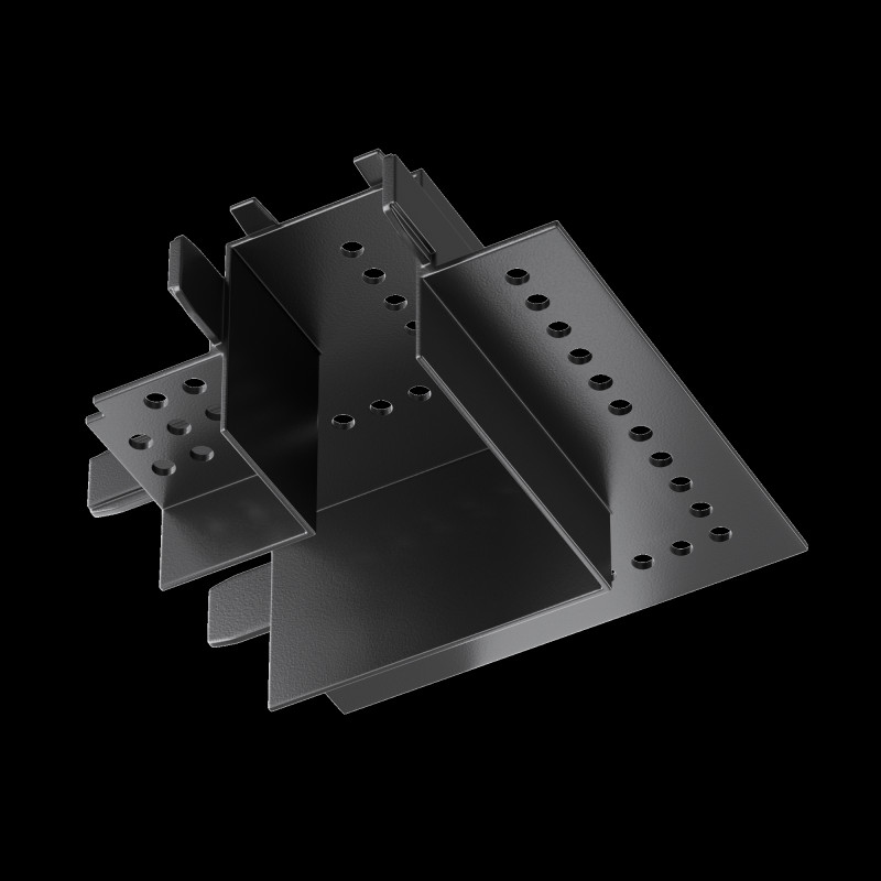 Комплектующие для встраиваемой трековой системы Maytoni Technical Magnetic track system Radity TRA084CL-12B черный