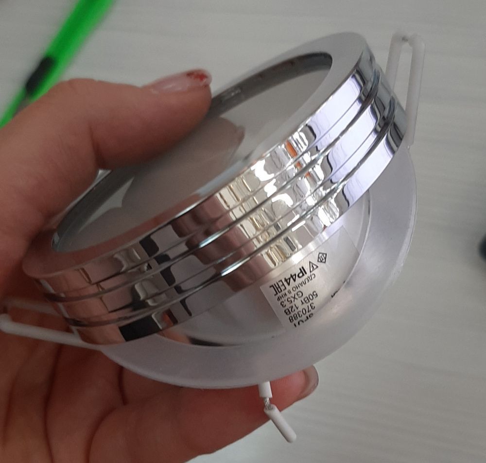 Встраиваемый светильник NOVOTECH DAMLA 370388, GX5.3, хром 