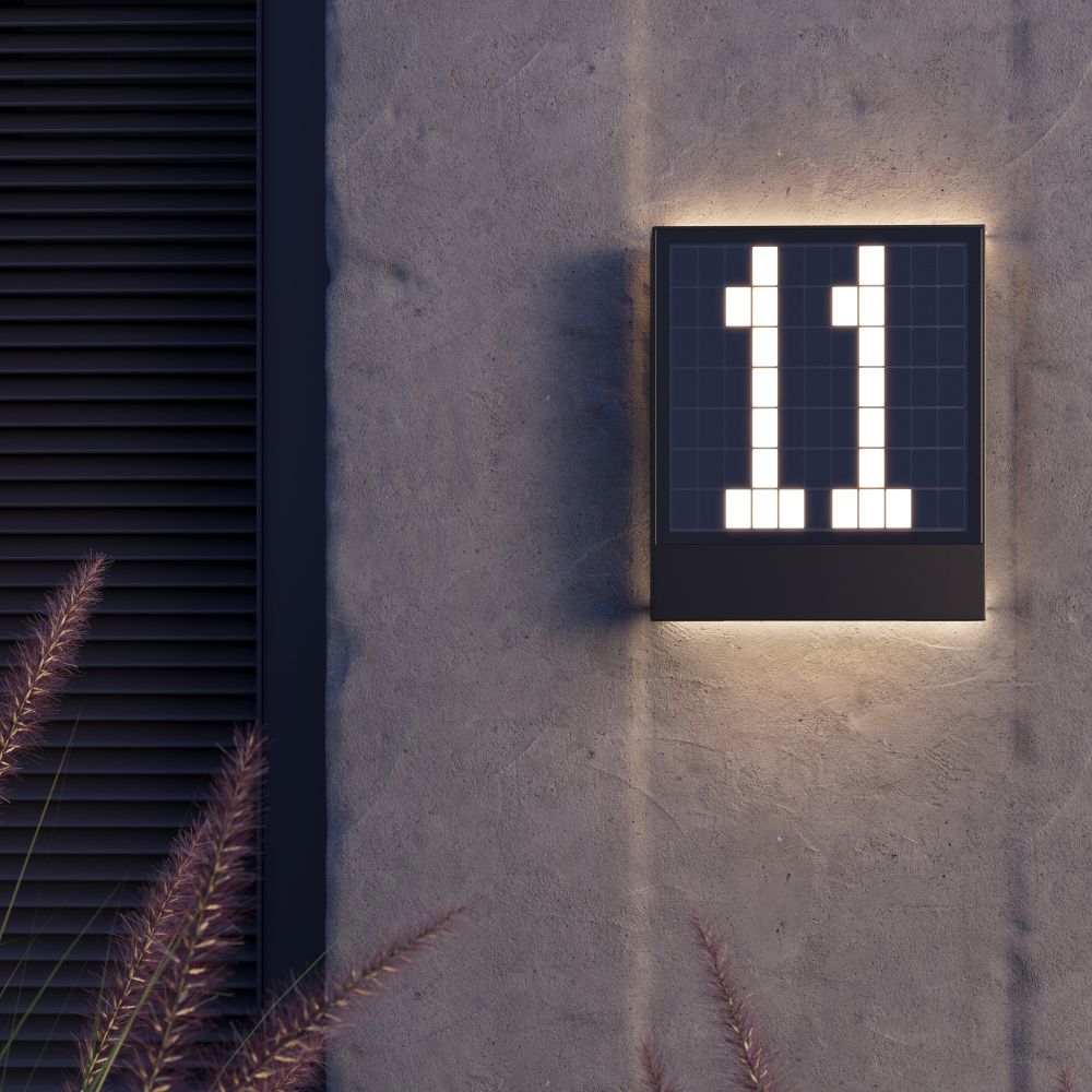 Бра 4*18,5-22 см, LED*10W, 3000K, Maytoni Anri O475WL-L10GF3K, Графит