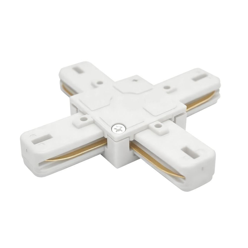 Соединитель X-образный однофазный к 50202X-P, 50203X-P 502126 Barra Lightstar 502146-P Белый