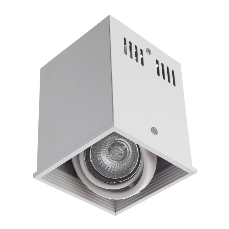 Врезной светильник Arte Lamp Cardani A5942PL-1WH, белый