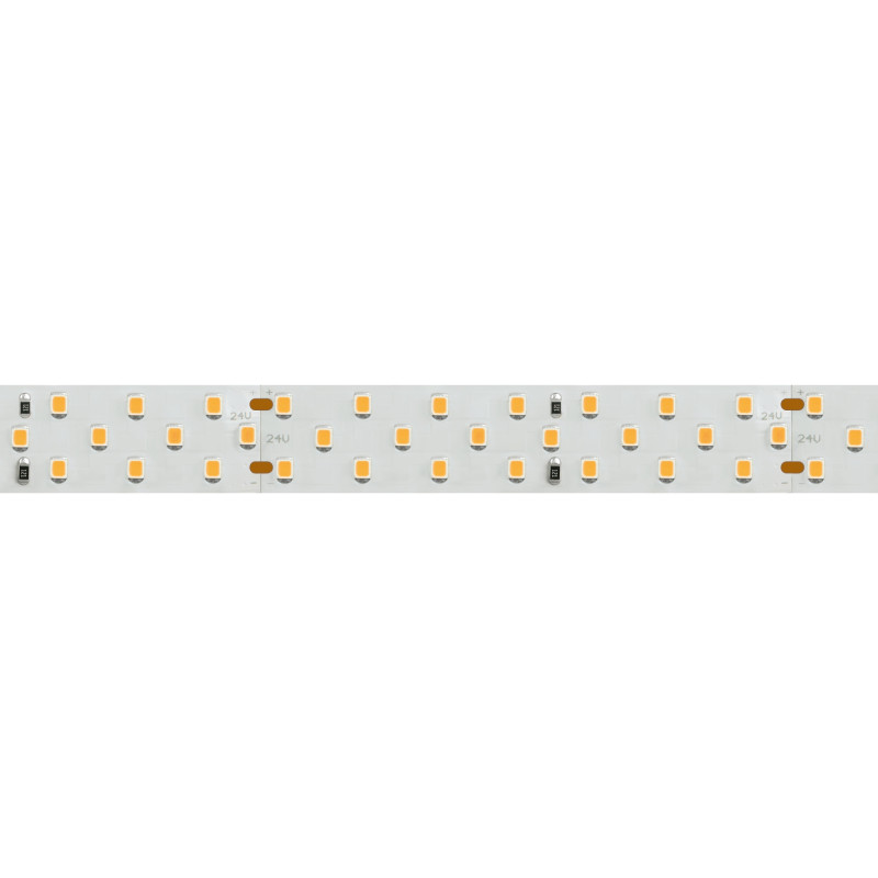 Лента RT 2-5000 24V Warm2700 3x2 (2835, 1260 LED, CRI98) (Arlight, 27 Вт/м, IP20) 025157(1). Цена указана за 5 метров. Продается кратно 5 метрам.