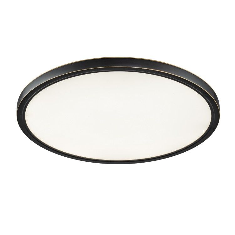 Светильник 50-2,5 см, 1*LED*48W, 3000K, Belfast Glenmore 8088-5H BL, Черный