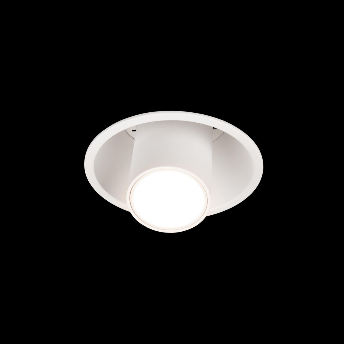 Встраиваемый светильник 9*9 см, 1*LED*10W 4000K LOFT IT Lens 10322/A White белый