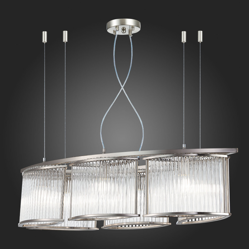 Люстра подвесная 89*33 см, ST LUCE VELLETRI SL1627.103.06 Хром