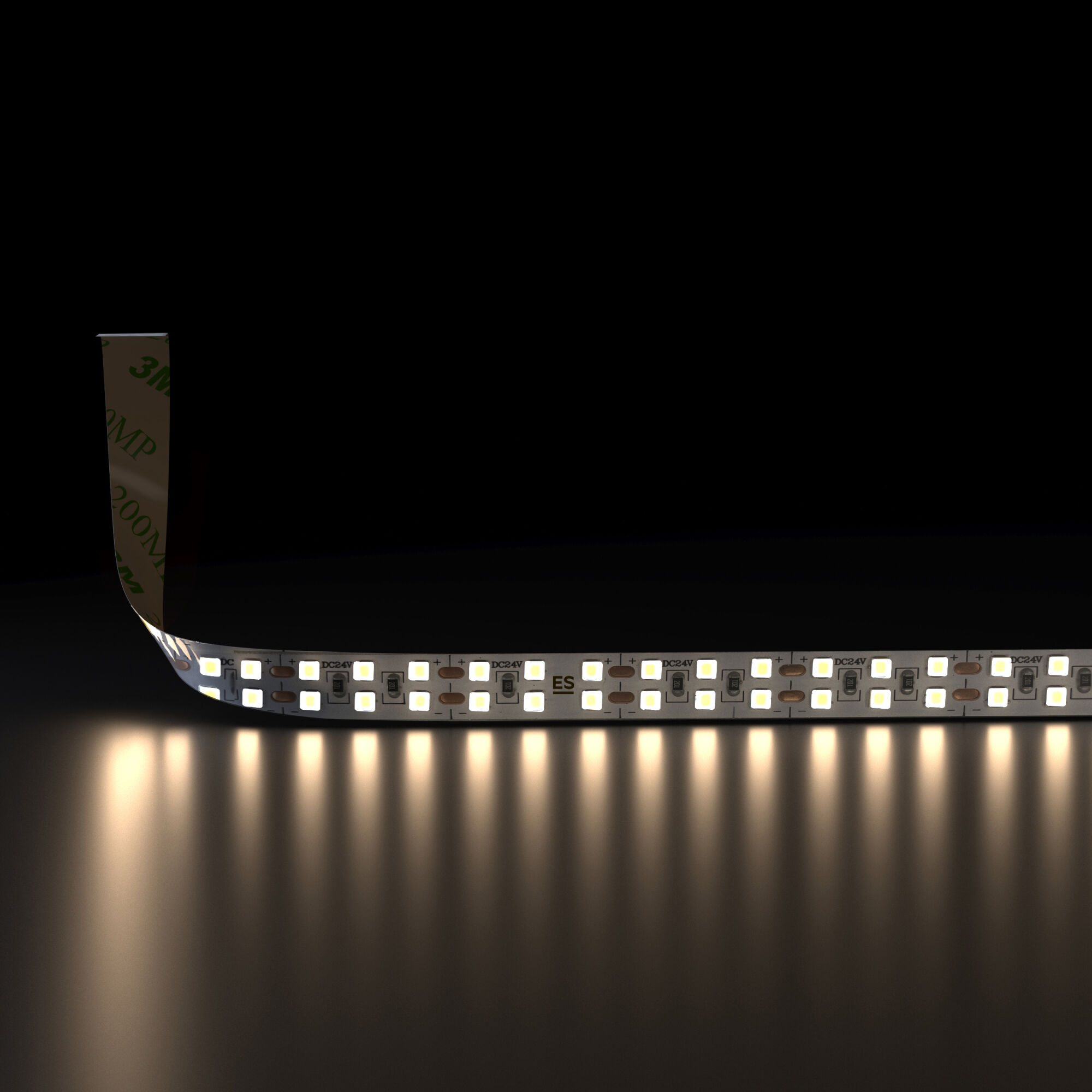 Лента светодиодная 240LED 18W IP20 двухрядная 4200К дневной белый 2835 24V 240Led 18W IP20 Elektrostandard, цена за метр