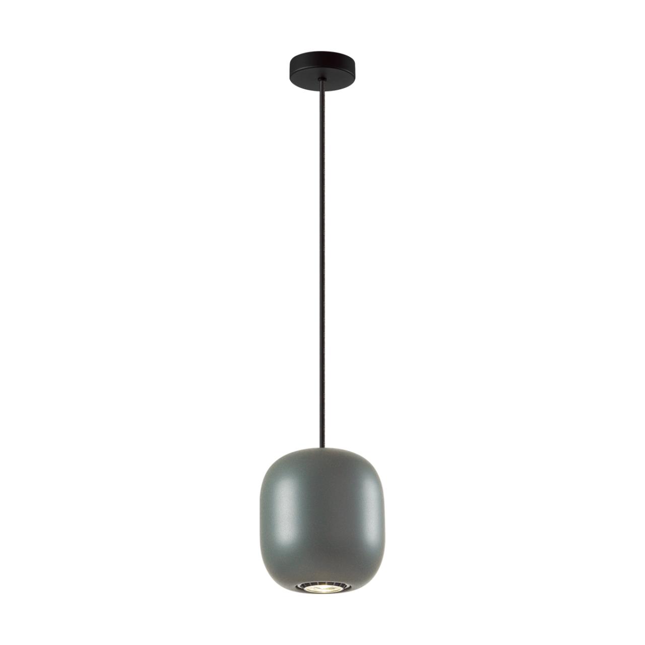Подвес 12*12*120 см, 1 GU10*4W, Odeon Light Cocoon, черный 5060/1EA