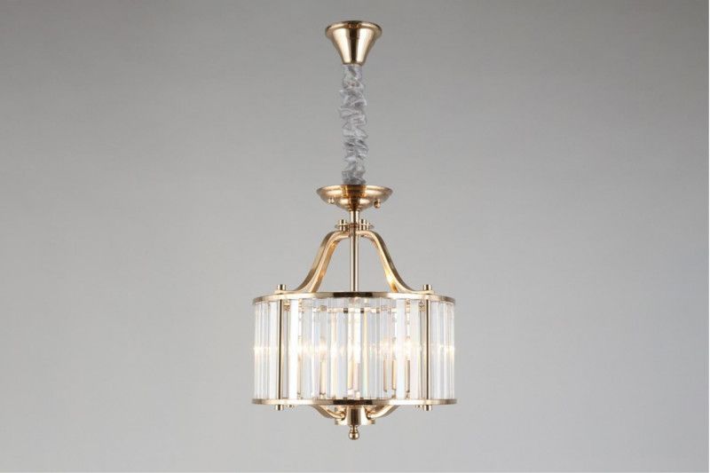 Подвесная люстра 40*50-148,5 см, 4*E14, 40W, Aployt Romen APL.809.03.04, золотой