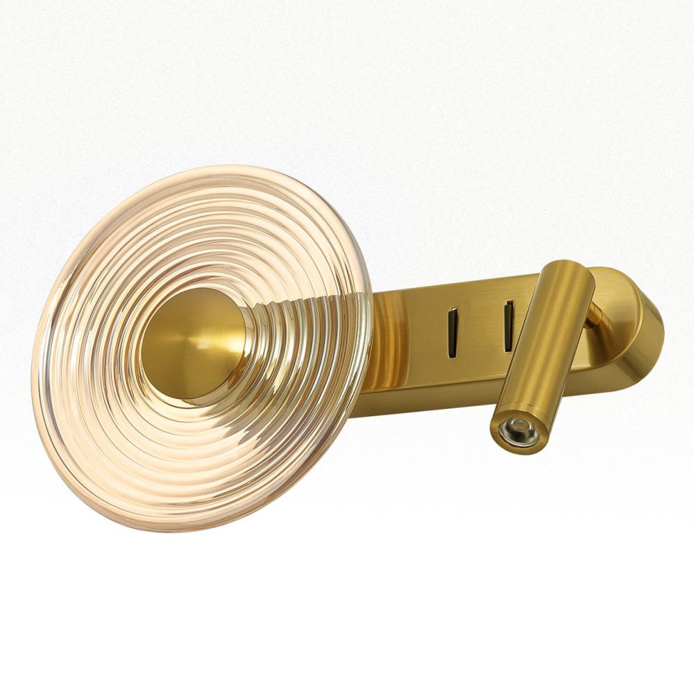 Бра 33 см, 10W, 3000K, Citilux CORTA CL245033, бронза