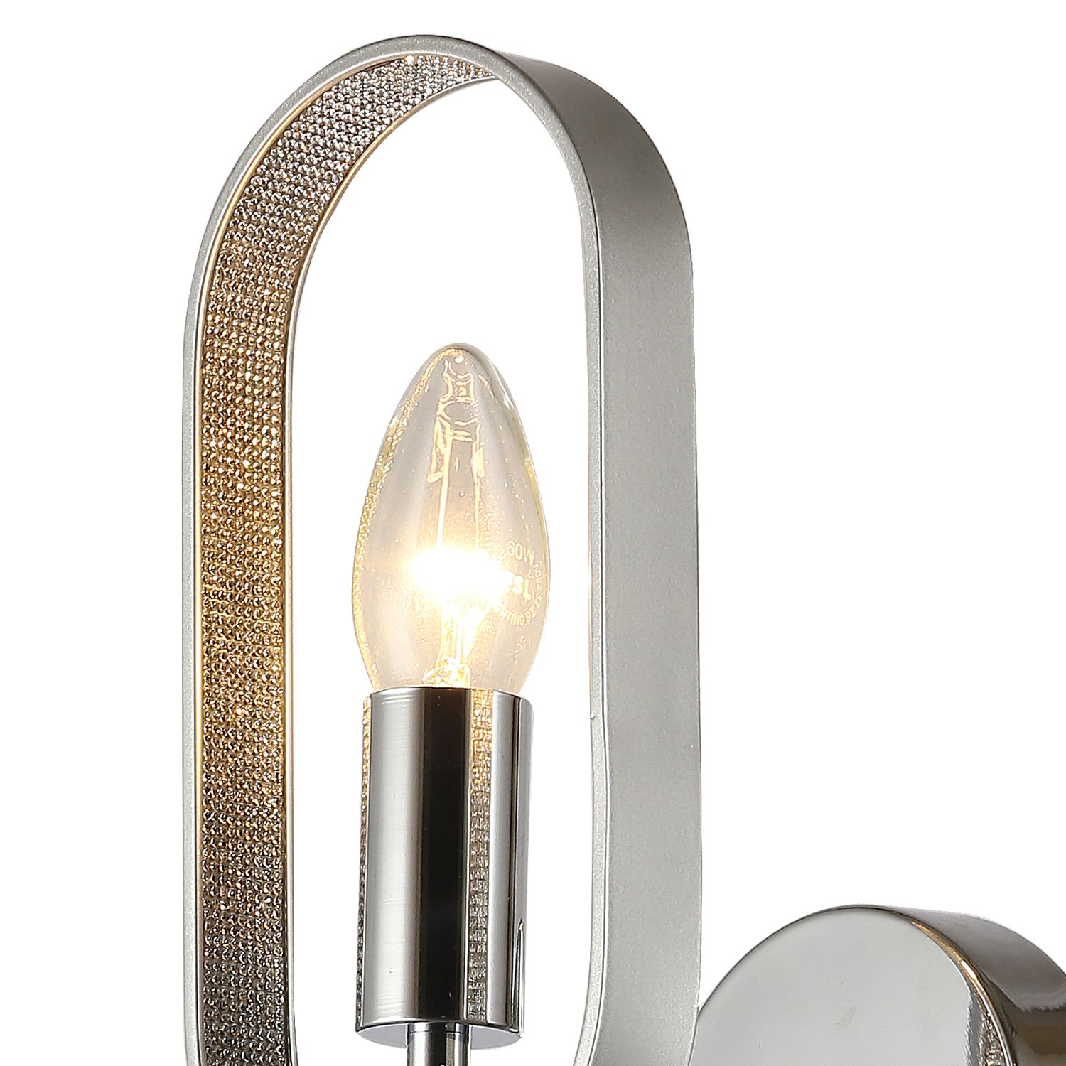 Бра F-Promo Scintillans 2482-1W, D140*W100*H220, хром