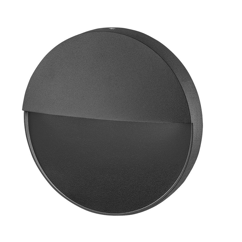 Подсветка для лестниц 11*2,5*11- см, 1*LED*3W, 2700/3400/4000K, Arte Lamp Piazza A3521AL-1BK, Черный