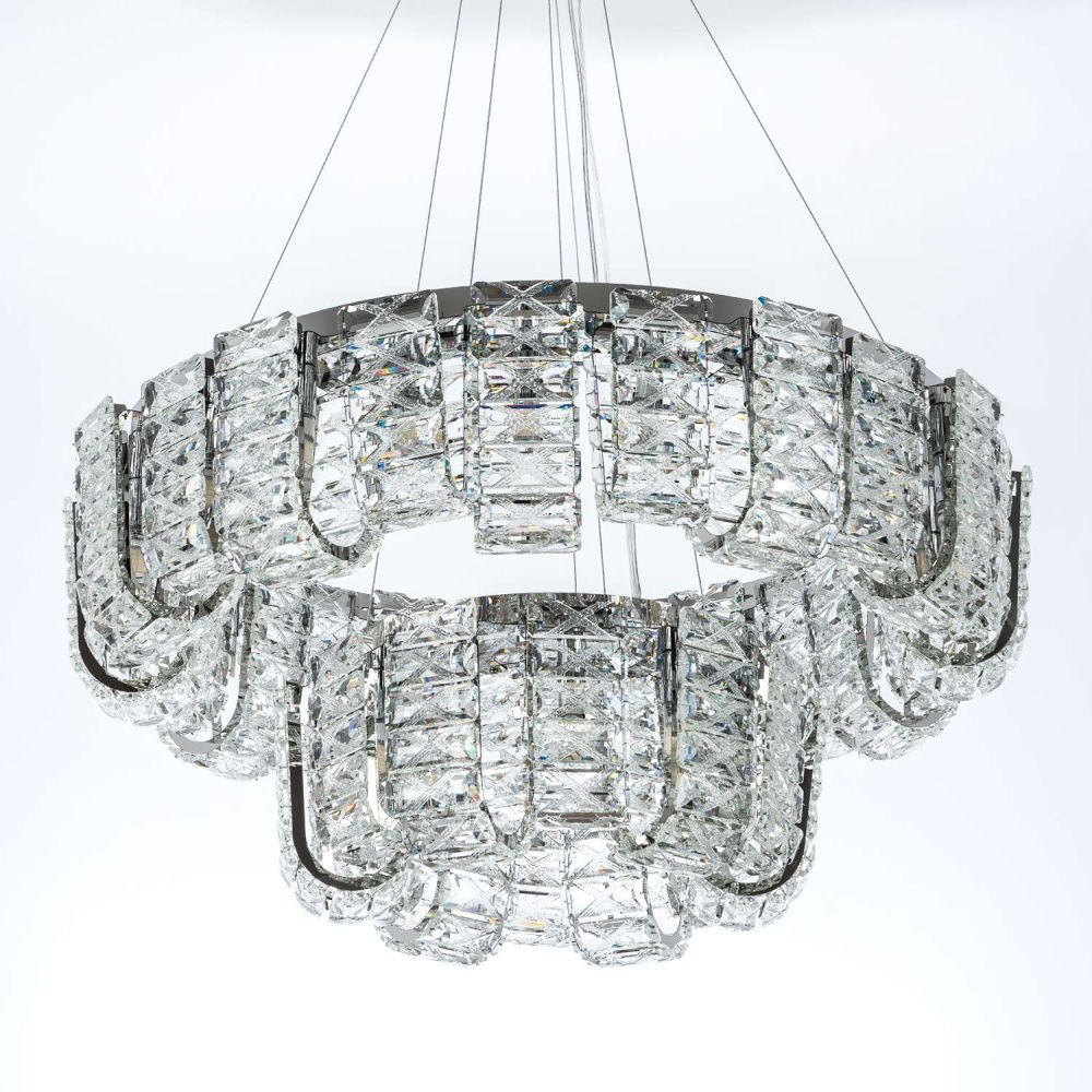 Подвесная люстра 45*80*60/120 см, 36xG9 MODELUX ML.755.36 CR хром