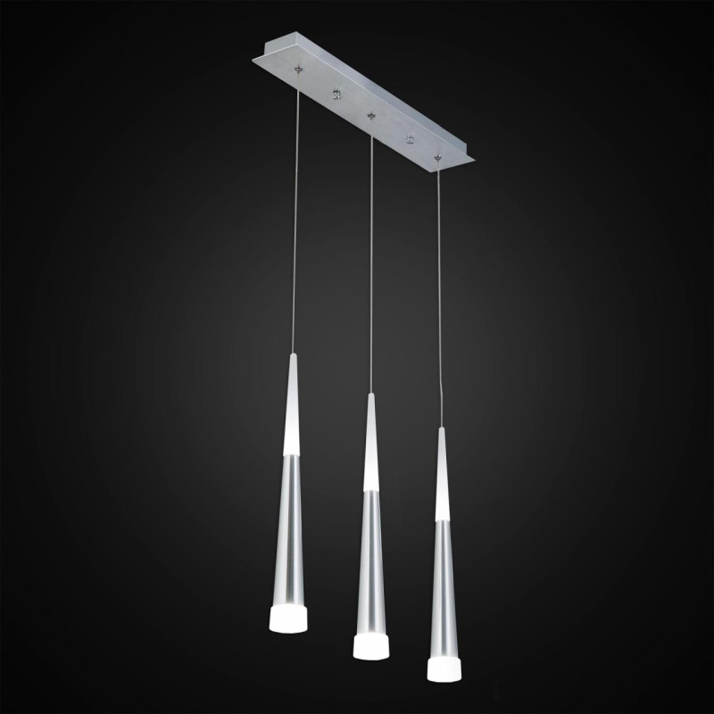 Светильник подвесной 55*9*160 см LED*21 W, 3000 К Citilux Вегас Алюминий CL227030
