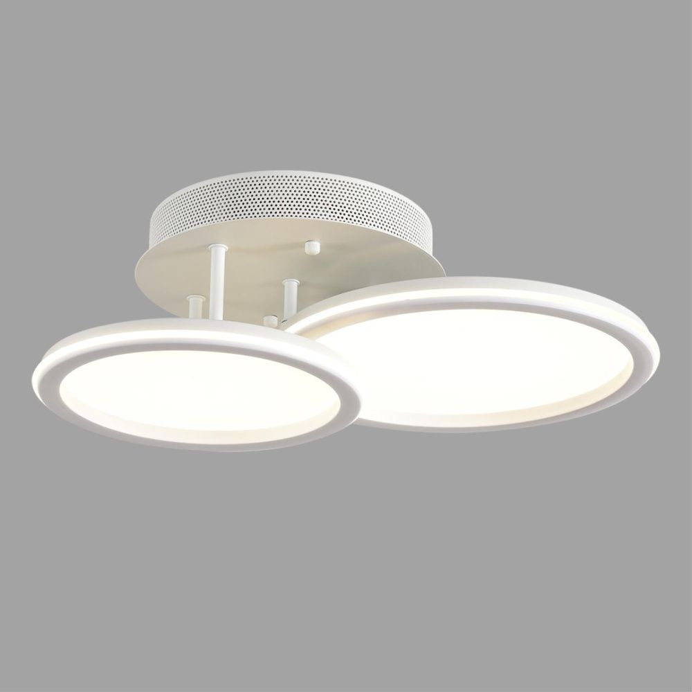 Умная люстра потолочная 8*50*15-15 см, 1*LED*45W, 3000-6500K, Lumion Alis Smart 8380/45CL, белый