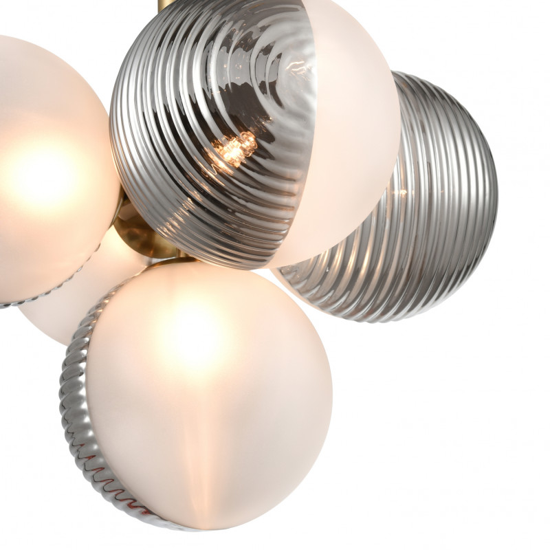 Подвесной светильник  38*80 см, 5*G9 золото Vele Luce Amore VL5484P05