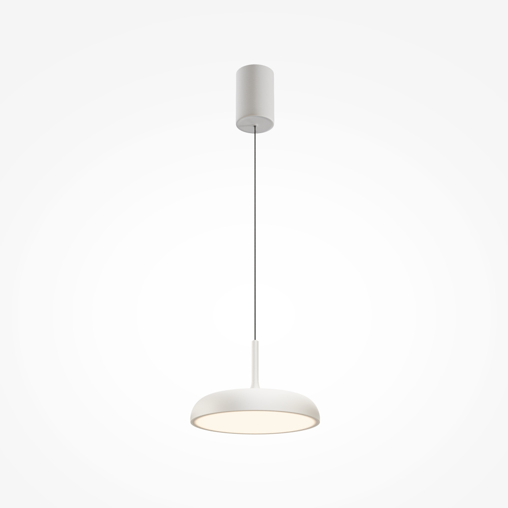 Подвесной светильник 30*38-200 см, *LED*31W, 3000K, Maytoni Gerhard MOD189PL-L30W3K, Белый