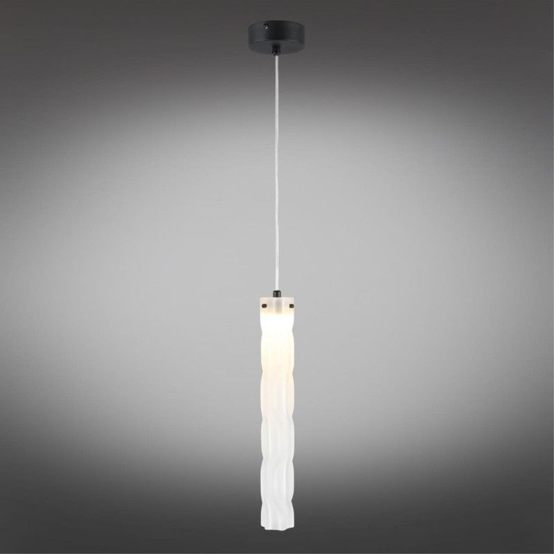 Подвесной светильник 6*55-180 см, 1*LED, 6W, 3000K, Aployt Dzhosi APL.326.06.01, черный