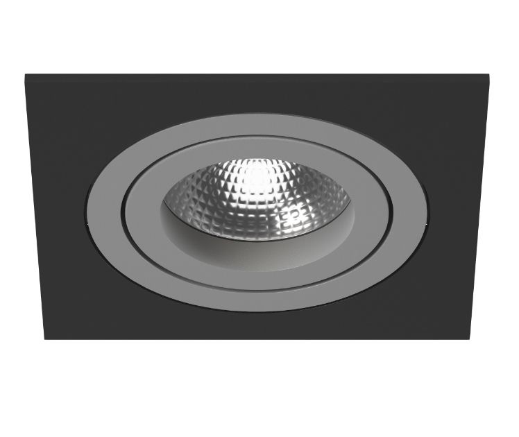Встраиваемый светильник Light Star Intero 16 i51709, черный-серый