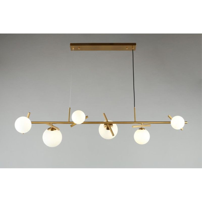 Подвесная люстра 130*35*60-140 см Aployt Penelopa APL.643.13.06,