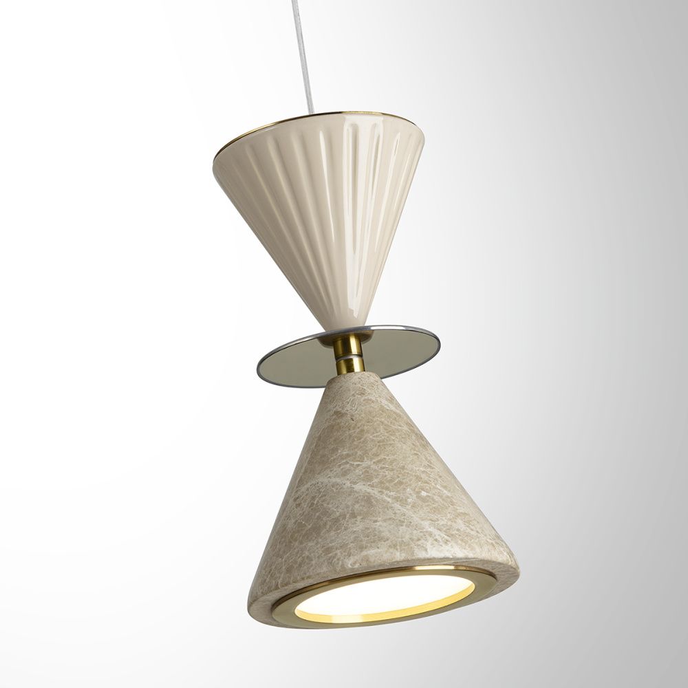 Светильник 15 см, 10W, 3000K, Odeon Light 5475/10LC, латунь