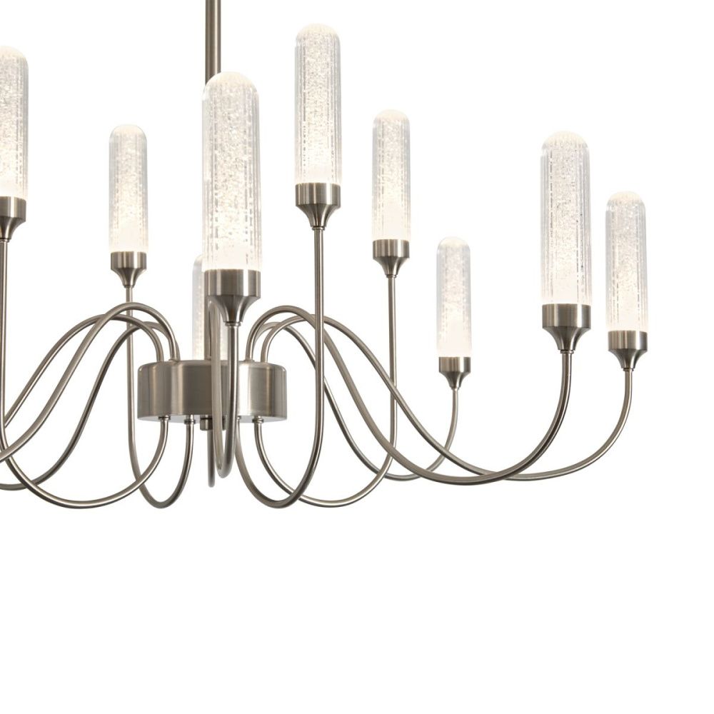 Люстра на штанге 60 см, 31W, 2800K, Freya Alias FR2050CL-L36N, никель