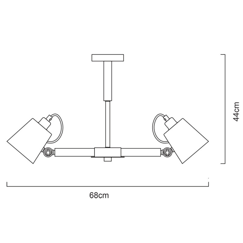 Потолочный светильник Arte Lamp A7141PL-3WH белый, диаметр 68 см